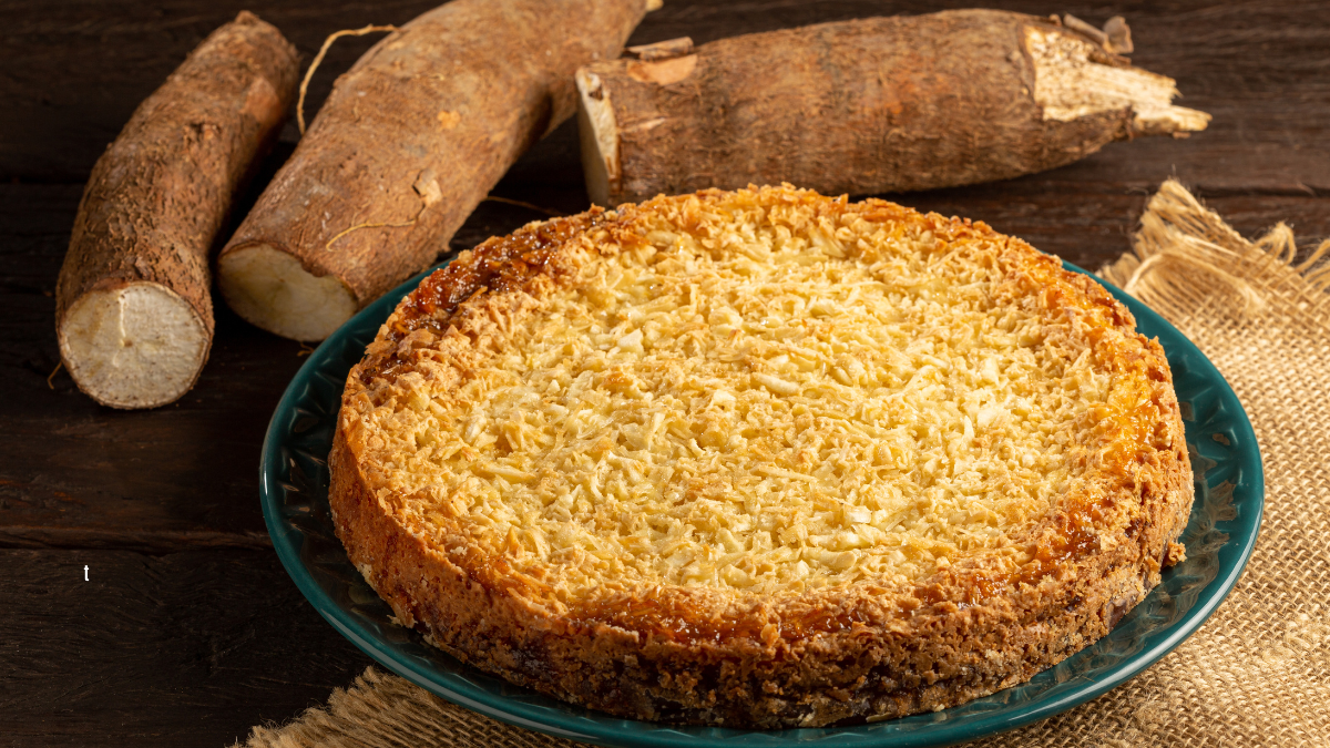 Bolo de Mandioca Tradicional
