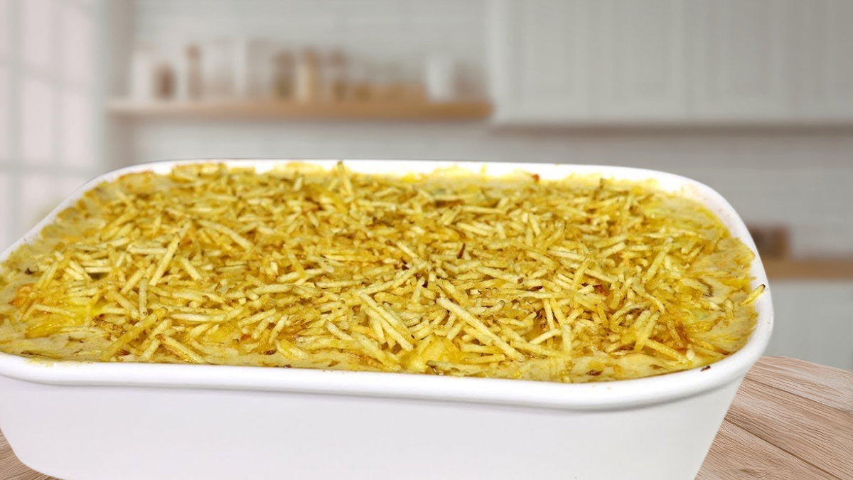 Fricassê de carne moída